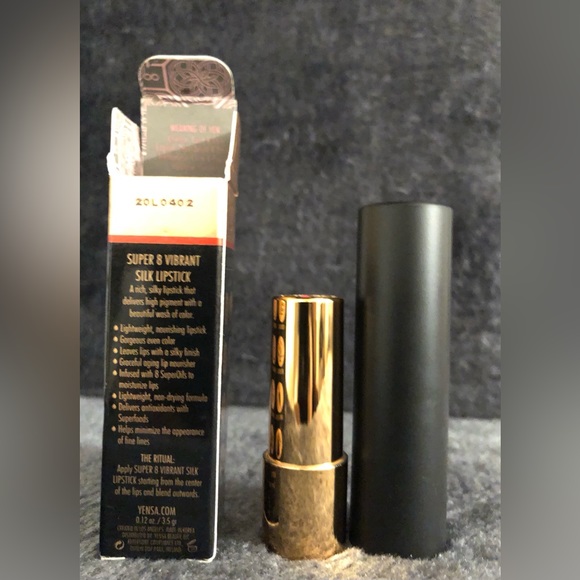 Yensa Super 8 Vibrant Silk Lipstick-Charm. Sexy, Flirt, Lustful, Bright, Vibe - Picture 3 of 6